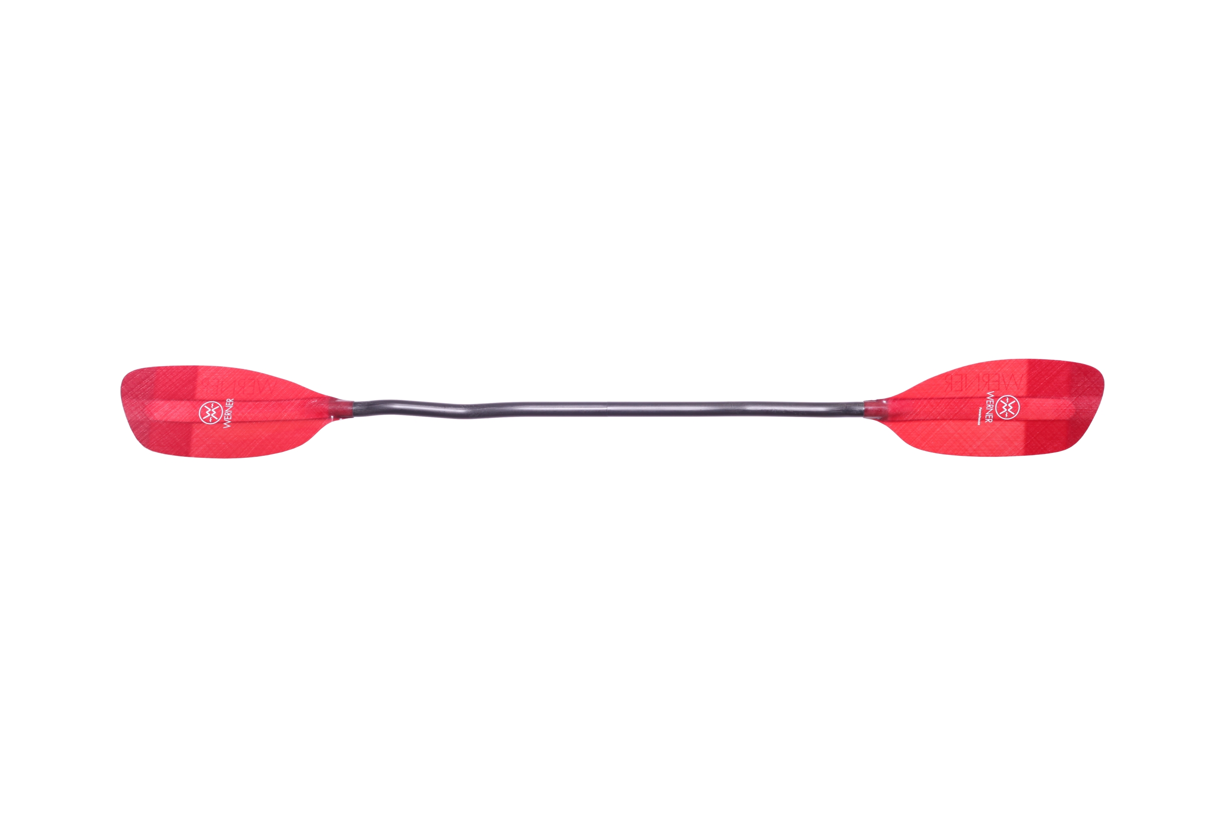 WernerPaddles_Whitewater_Powerhouse Red Bent Shaft Paddle.jpg