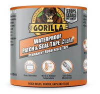 Lepící páska Gorilla Tape Waterproof Patch & Seal Clear 100mm x 2,4 m