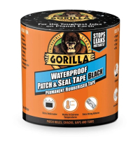 Lepící páska Gorilla Tape Waterproof Patch & Seal Black 100mm x 3 m