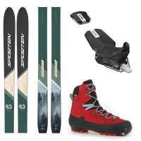 Backcountry set Sporten Wanderer Skin s vázáním Xplore BC + boty Alaska XP 24/25