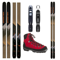 Backcountry set Sporten Explorer MgE s vázáním BC NNN + boty Alpina Wyoming 22/23