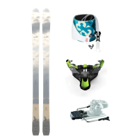 Skialpinistický set Carpathia Active Tour 82 s vázáním a stoupacími pásy