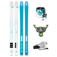 Skialpinistický set lyží G3 FINDr Swift R3 86 + vázání + pásy 23/24